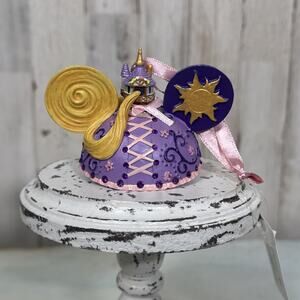 Disney Parks Tangled Rapunzel Mickey Ear Hat Ornament NWT